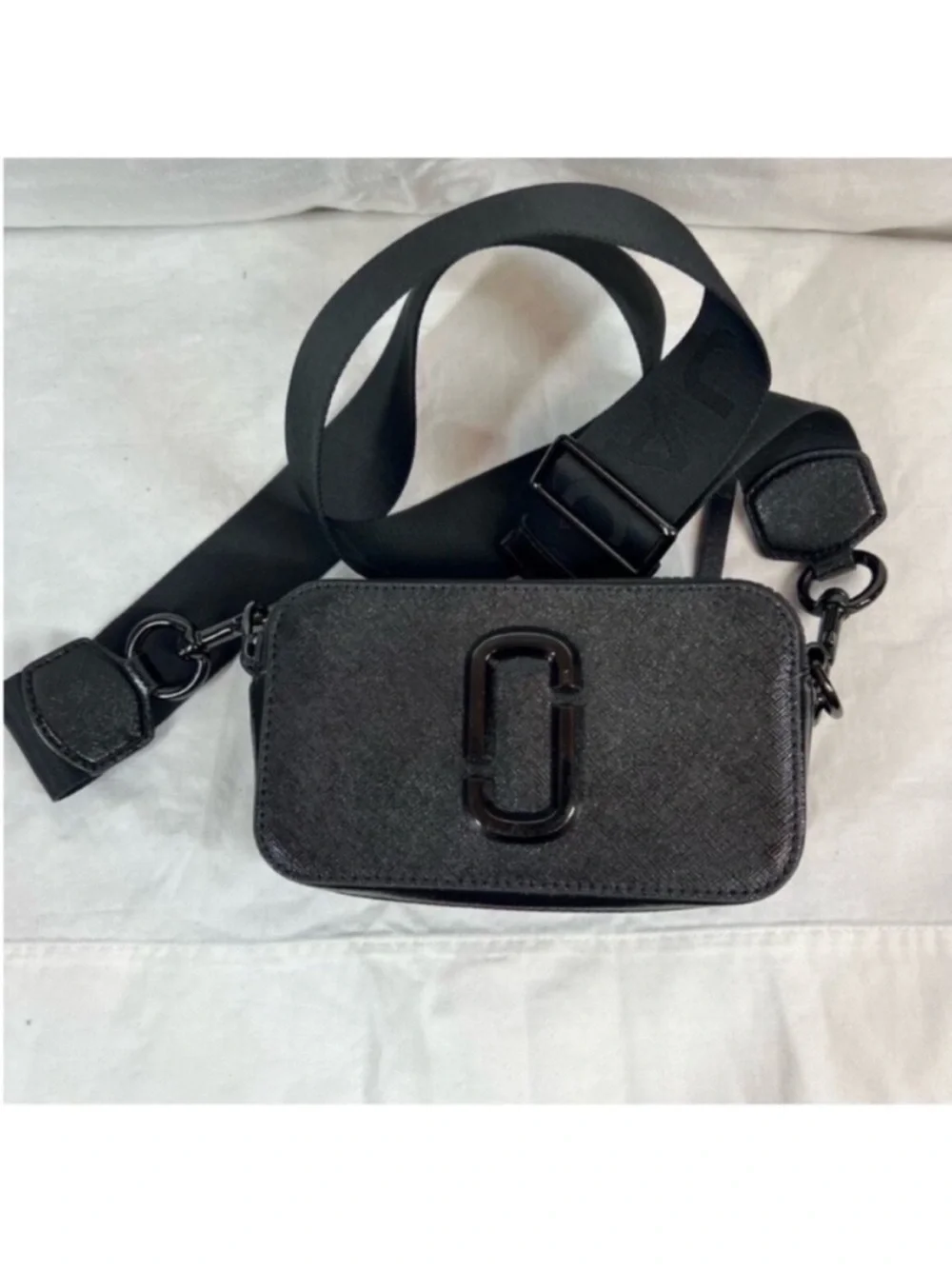 Marc Jacob’s the snapshot DTM Classic crossbody bag Black